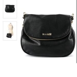 Banana Republic Leather Crossbows purse